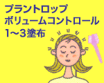 プラントロップボリュームコントロール1~3塗布