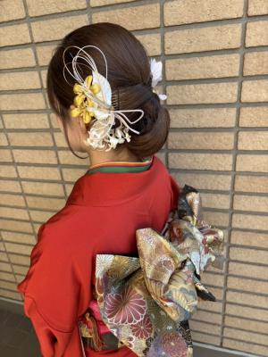 令和8年成人式の着付け②