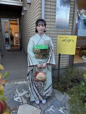 令和8年成人式の着付け⑥